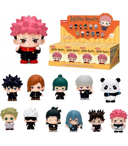 Amazon.com: Mighty Jaxx Jujutsu Kaisen Kwistal Fwenz Battle Ready
